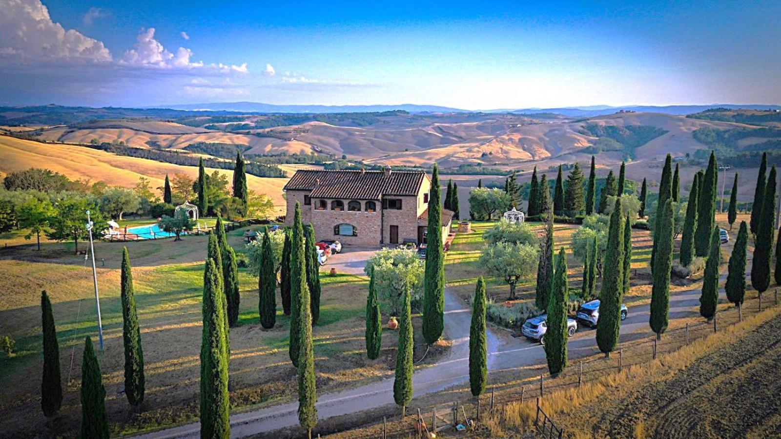 Podere Fornaci Asciano Exteriér fotografie